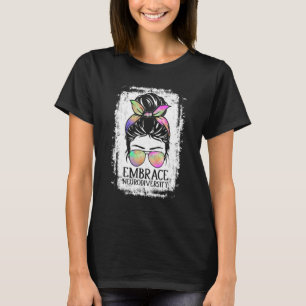 Embrace Neurodiversity Autism Awareness Asd Adhd V T Shirt