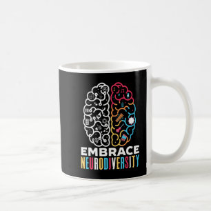 Embrace Neurodiversity Design for a Autism Awarene Kaffemugg