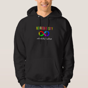 Embrace Neurodiversity Spectrum Asd Adhd Autism Hoodie
