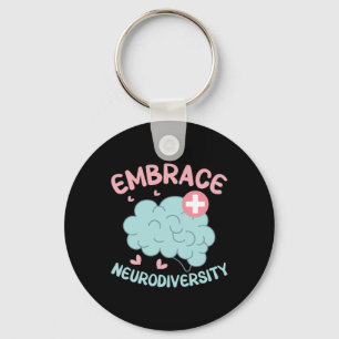 Embrace Neurodiversity Sticker Nyckelring