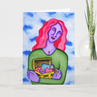 Embrace self-kärlek av Rita Loyd Kort