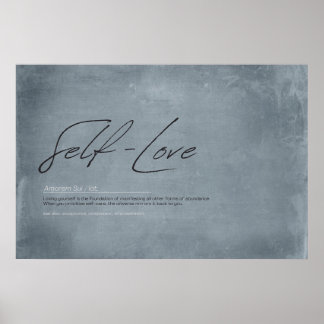 Embrace Self-Kärlek: Din resa till Fyllning Poster