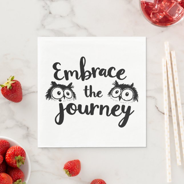 Embrace the Journey Pappersservett (Insitu)