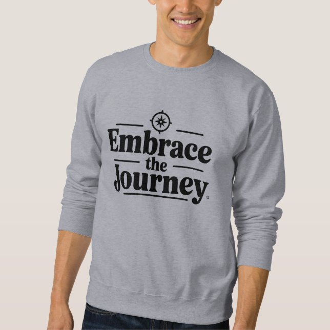 Embrace the Journey Shirt Lång Ärmad Tröja (Framsida)