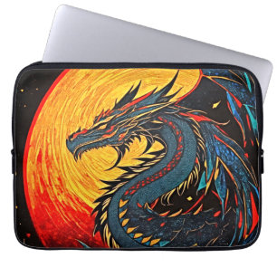 Embrace the Majesty: Regal Dragon Laptop Fodral