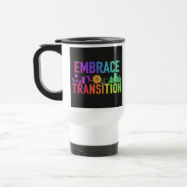 "Embrace Transition" Resekaffe mug Resemugg