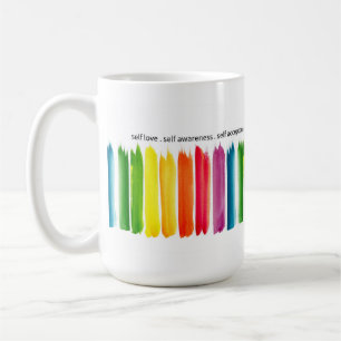"Embrace Yourself" Rainbow Mugg