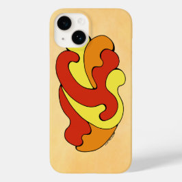 Embracing Kurvor (Gult, Röd, Orange)