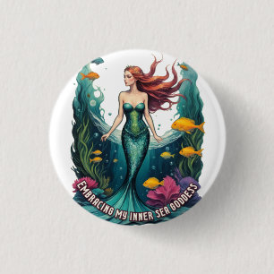 Embracing my Inner Sea Goddess - Sjöjungfru Knapp