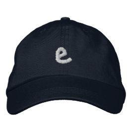 Embroderad Anpassningsbar Brev Monogram Hat Broderad Keps