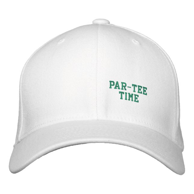 Embroderade pars-tec-monogram broderad keps (Framsida)