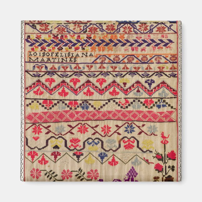 Embroderiprov Magnet (Framsidan)