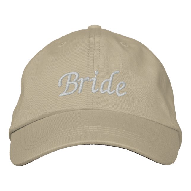 Embroider Gifts Bride Hat | Sockel Broderad Keps (Framsida)