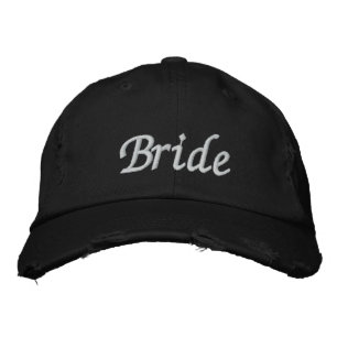 Embroider Gifts Bride Hat Sockel Broderad Keps