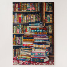 Embroiderad Bokar Jigszle Puzzle