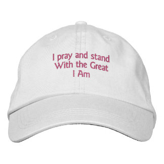 Embroidered Hat Broderad Keps