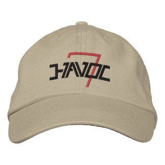 Embroidered HavocSeven Hat for Veteran Awareness Broderad Keps