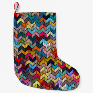 Embroidered seamless geometric pattern. Ornament E Liten Julstrumpa