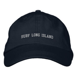 EMBROIDERED Surfa Long Island Hat Broderad Keps