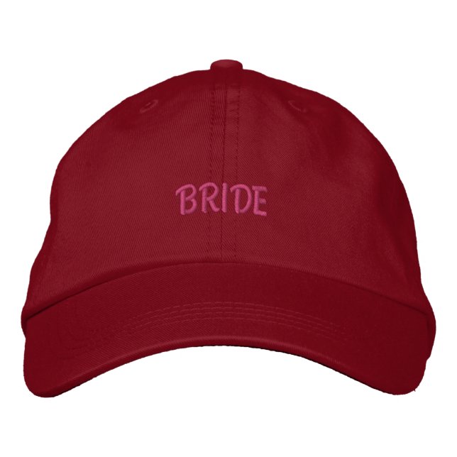 EMBROIDERED WEDDING BRIDE BRODERAD KEPS (Framsida)
