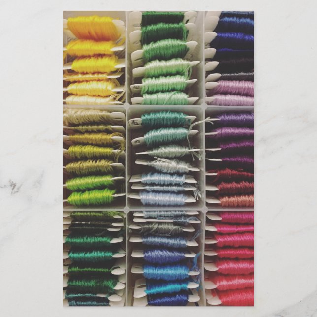 Embroidery Floss Rainbow (Framsida)