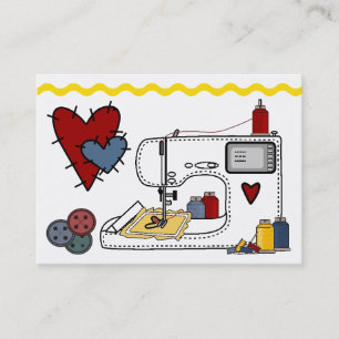 Embroidery - Mode - Seamstress - SRF Visitkort