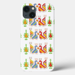 Embroidery Mönster iPhone 6/6s, Tuff Xtreme