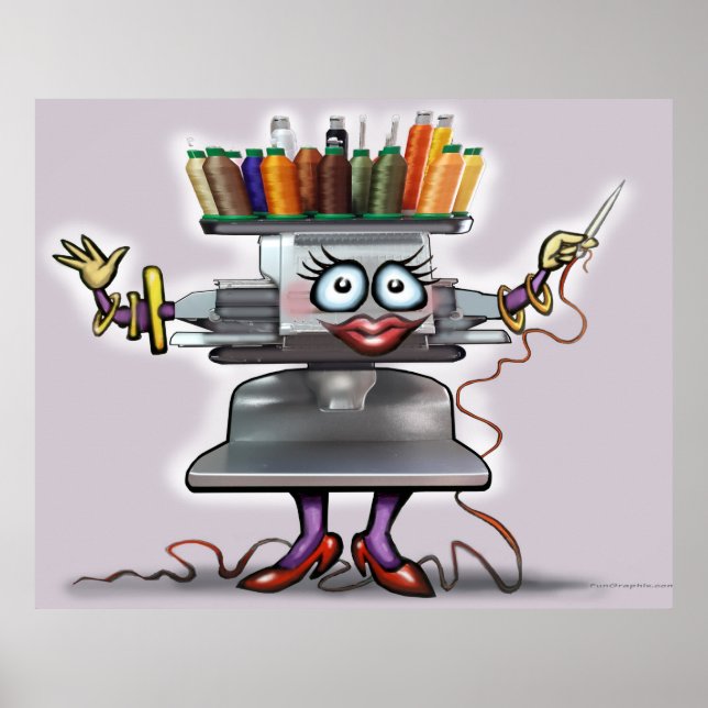 Embroidery Poster (Framsidan)