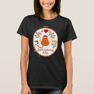 Embroidery Ring T Shirt