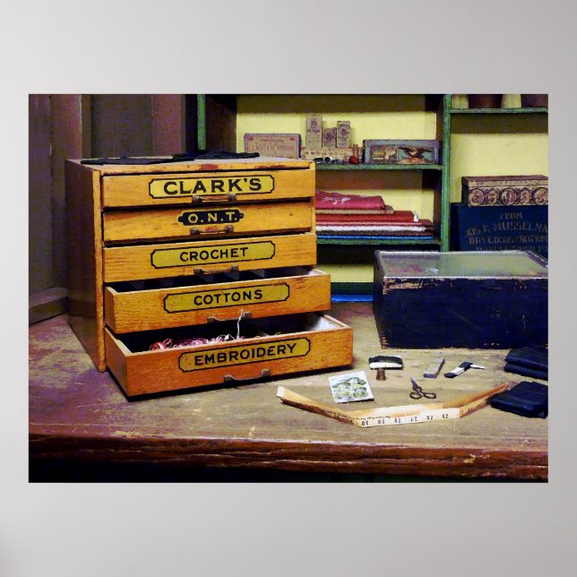 Embroidery-tråd för försäljning poster (Framsidan)