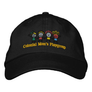 Embroied Colonial Mamma medlemsstat Cap Broderad Keps