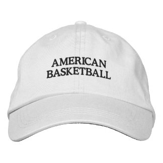 Embroied hat American BASKETBALL Broderad Keps