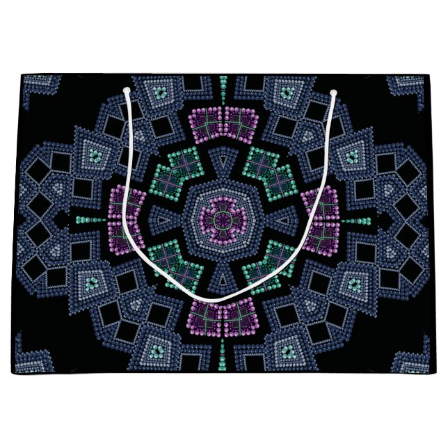 Embroied pärlor mönster (Framsidan)