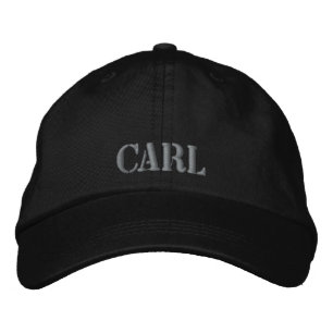 Embroierat Hat 2 Broderad Keps