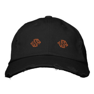 Embroierat Hat Broderad Keps