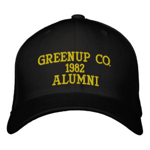 Embroierat Hat Broderad Keps