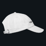 Embroierat Hat Broderad Keps<br><div class="desc">Här hittar du en broderad hatt: — **Embroiderad hatt: Stil Meets Comfort** Öka avslappnaden med vår snyggt broderad hatt, designad för dem som uppskattar både mode och funktionalitet. Den här filmen är tillverkad av material av hög kvalitet och har en vackert utformad broderier som tillför en unik beröring och skapar...</div>