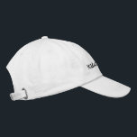 Embroierat Hat Broderad Keps<br><div class="desc">Här hittar du en broderad hatt: — **Embroiderad hatt: Stil Meets Comfort** Öka avslappnaden med vår snyggt broderad hatt, designad för dem som uppskattar både mode och funktionalitet. Den här filmen är tillverkad av material av hög kvalitet och har en vackert utformad broderier som tillför en unik beröring och skapar...</div>