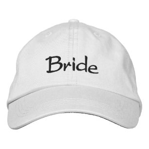 Embroized Bride Cap Broderad Keps