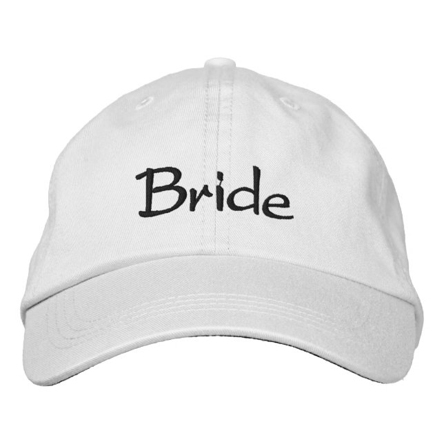 Embroized Bride Cap Broderad Keps (Framsida)
