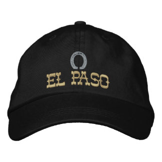 Embroized El Paso Cap Broderad Keps
