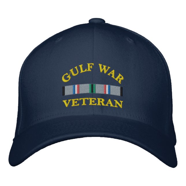 Embroized Hat Bukt Krig Veteran Broderad Keps (Framsida)