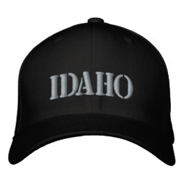 Embroized Hat IDAHO Broderad Keps