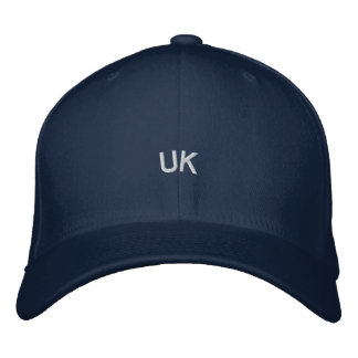 Embroized UK Hat Broderad Keps