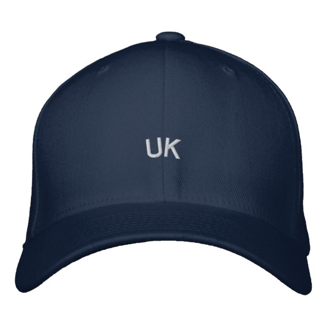 Embroized UK Hat Broderad Keps (Framsida)