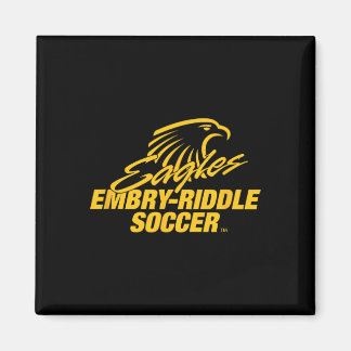 Embry-riddle Eagles Fotboll Ncaa Er10  Magnet