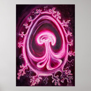 Embryo med placenta poster