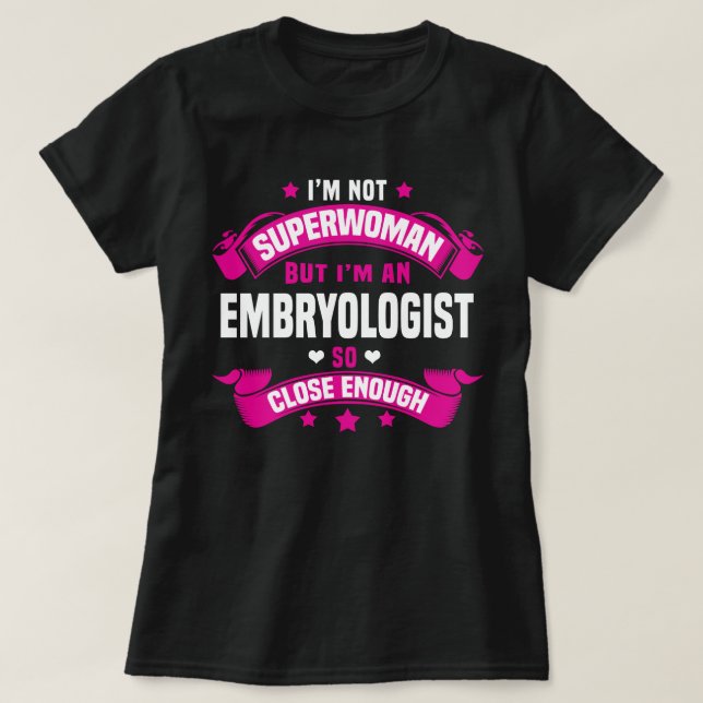 Embryolog T Shirt (Design framsida)