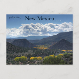 Embudo New mexico USA vykort