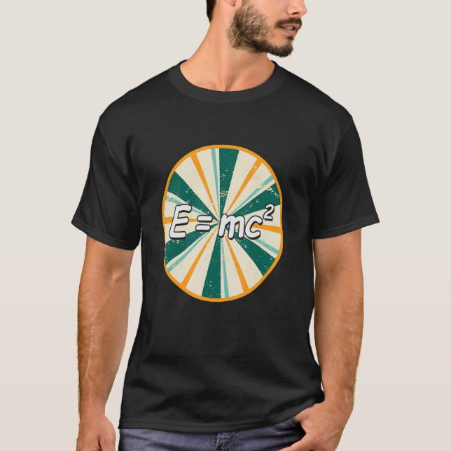 Emc2 Physics Teacher Physics Back to school T Shirt (Framsida)